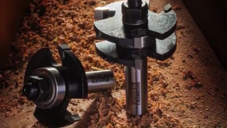 How to use two pieces of tongue and groove router bits