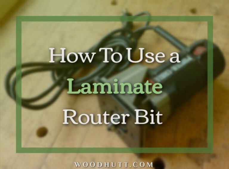 How To Use a Laminate Router Bit